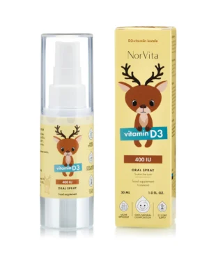Vitamina d3 100% naturala 400 u. I pentru copii sub forma de spray – 30 ml