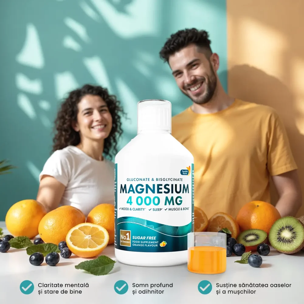 Magneziu 4000 mg - sticla 500 ml