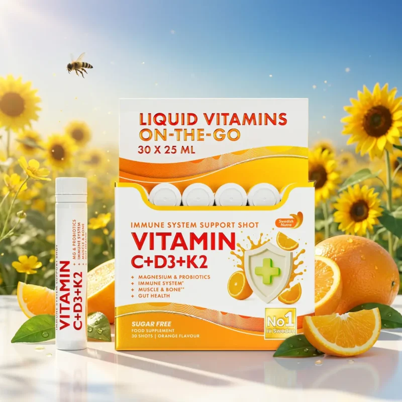Vitamina c+d3+k2 - 30 fiole
