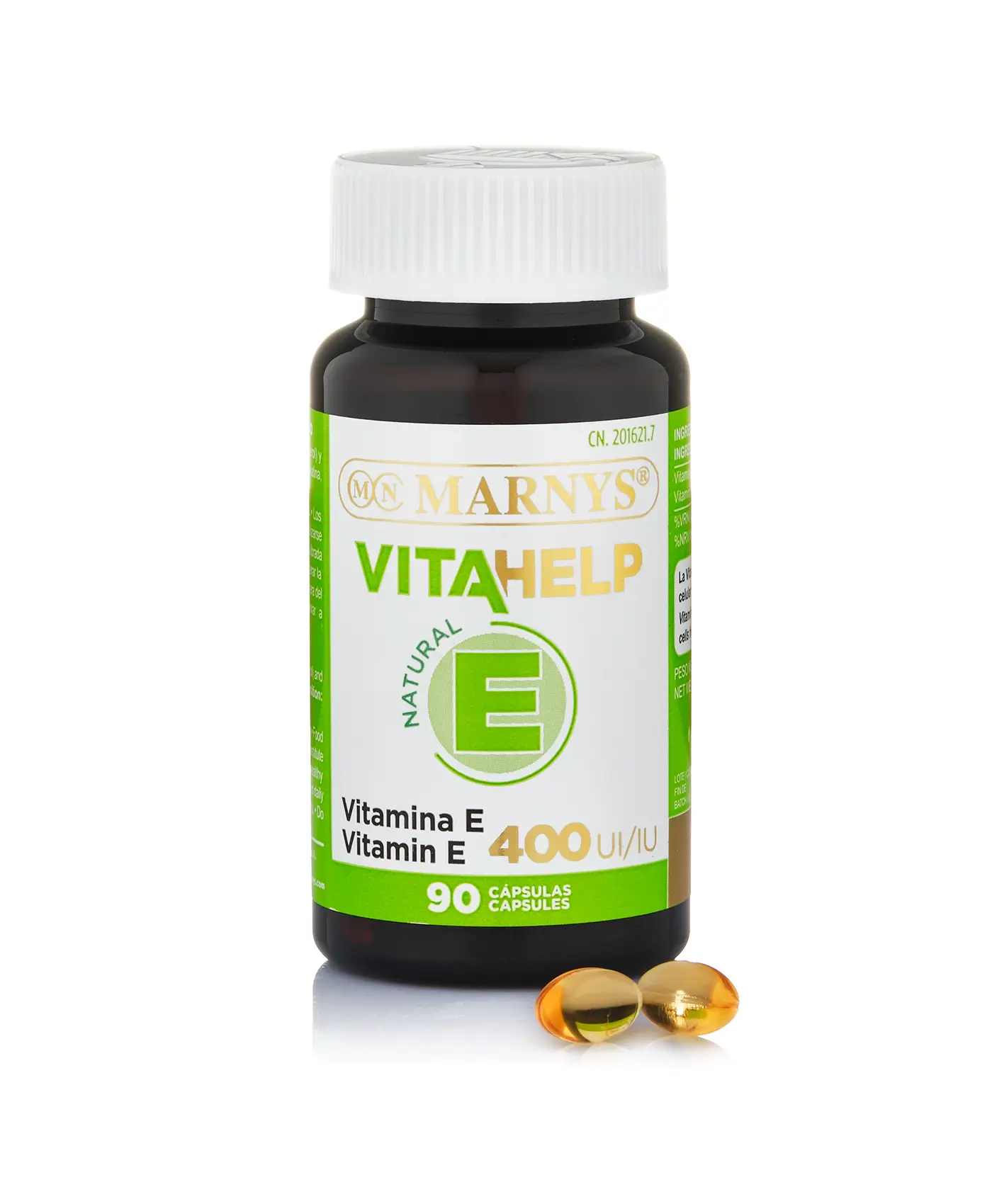 Vitamina e vitahelp 400 ui, 100% naturală – cutie cu 90 gelule