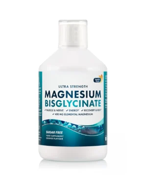 Magneziu 4000 gluconat + bisglicinat cu vitaminele c + d3 + aminoacizii teanina, tirozina si triptofan pentru claritate mentala, somn, muschi, oase si echilibru interior – produs vegan – sticla cu 500 ml - imagine 2