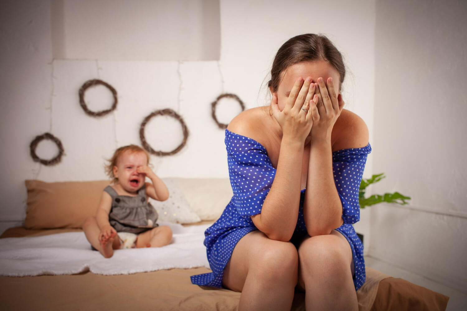 Semne ca o femeie are depresie postpartum