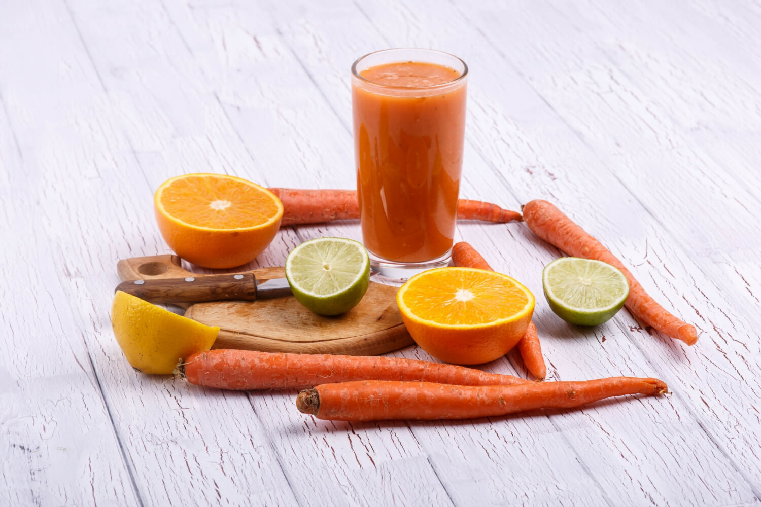 Smoothie portocale si morcov