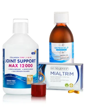 Articulații Forte – Pachet Premium cu Joint Support Max, Osteohelp si Mialtrim