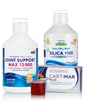 Cartilaje Sănătoase – Trio Regenerare cu Joint Support Max, Siliciu si Cartimar Plus