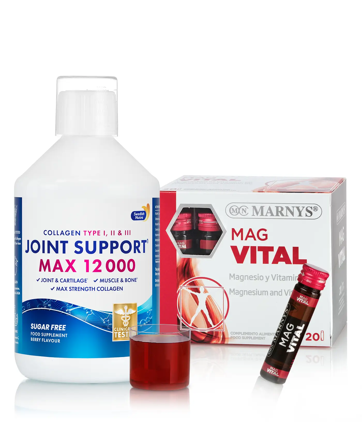 Confort articular - pachet complet cu joint support max si mag vital
