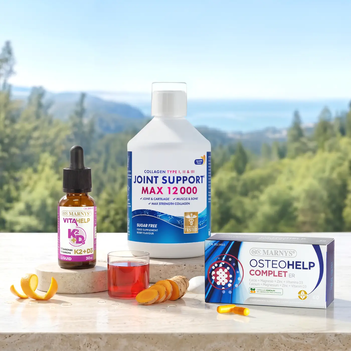Oase puternice – trio mineralizare