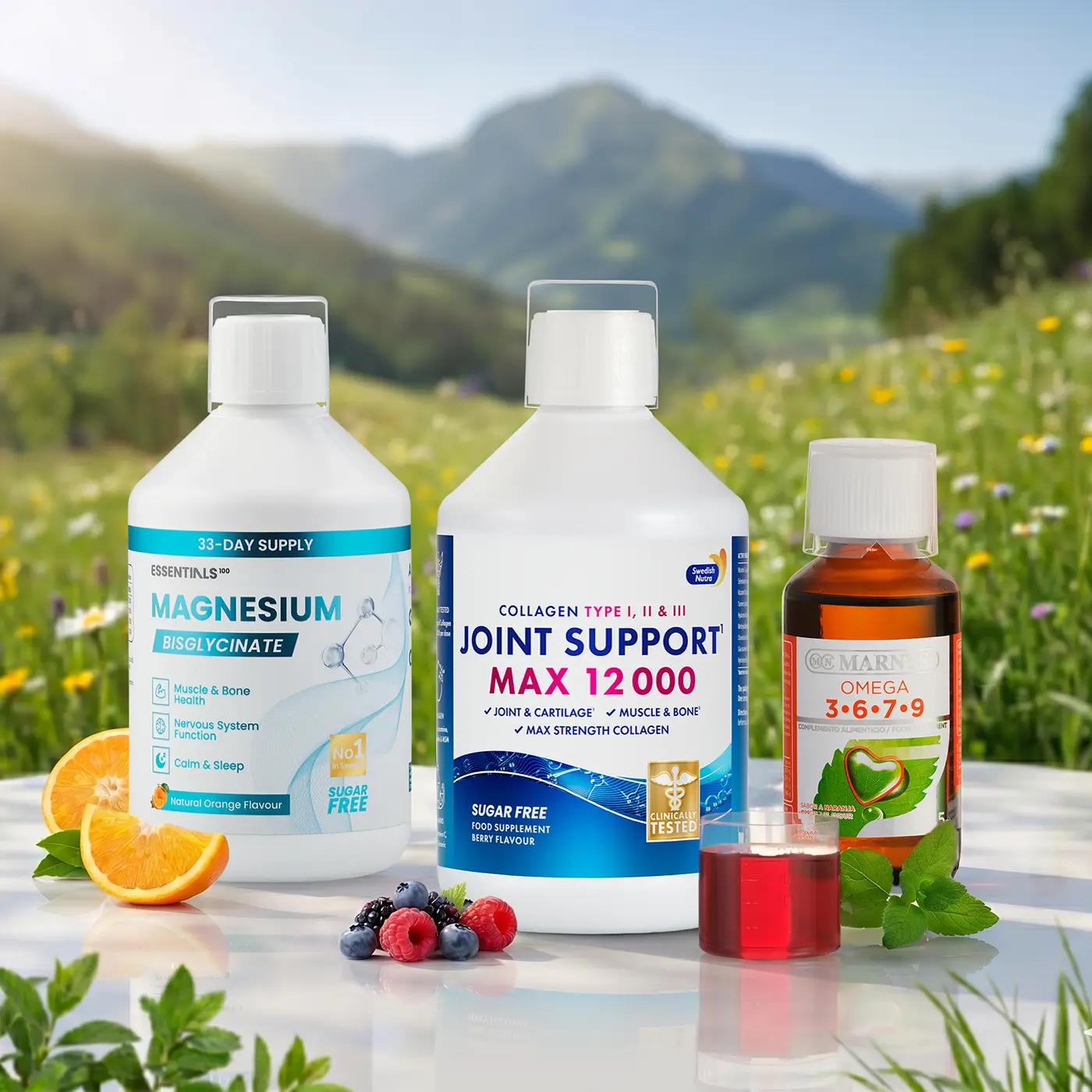 Recuperare activă – pachet sportiv copy - joint support max, omega 3 6 7 9 si magneziu essentials 100