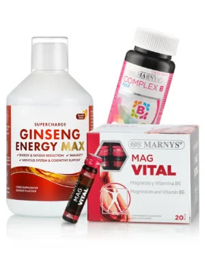 Energie de Primăvară – Trio Vitalitate cu Ginseng Energy, MagVital și Complex B Max
