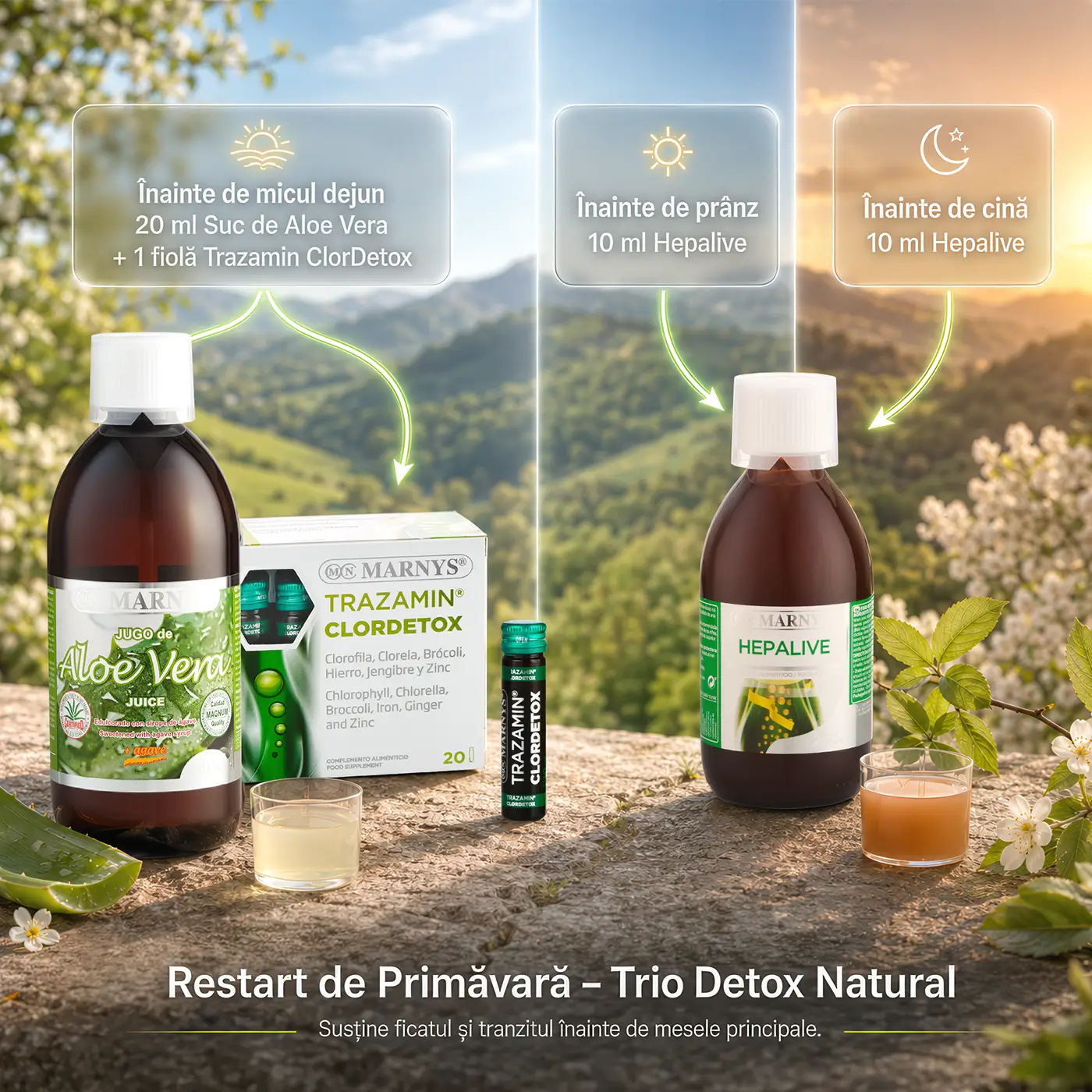 Restart de primăvară – detox natural administrare