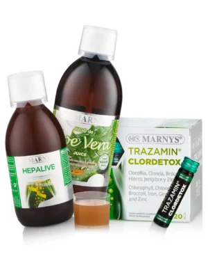 Restart de Primăvară – Detox Natural cu Trazamin Clordetox, Hepalive și Suc de Aloe Vera
