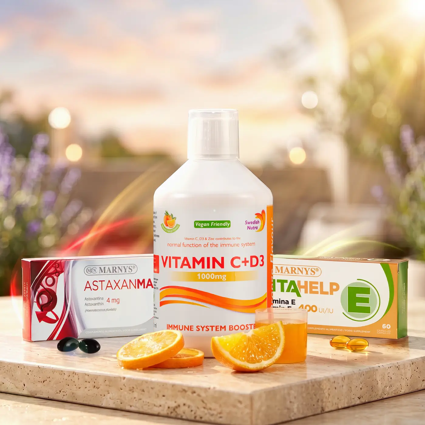 Scut antioxidant – pregătire pentru sezonul însorit