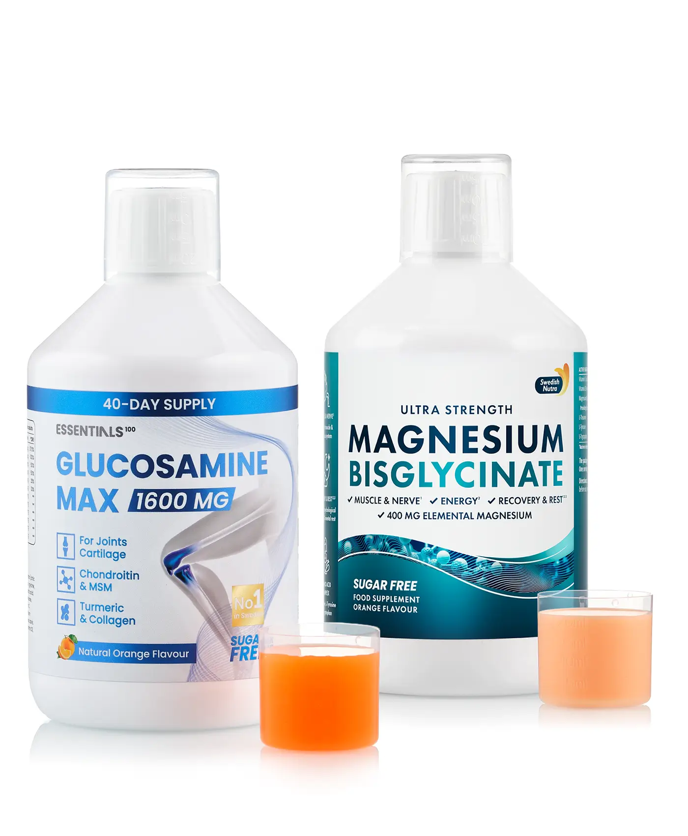 Mișcare liberă – duo articulații & oase - glucosamine max + magneziu 4000 - 500 ml