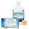 Somn Profund – Duo Avansat cu Triptofan și Melatonină - Melatovit 60 capsule + Magneziu 4000 mg - 500 ml