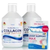 Flash Colagen MAN - 2 sticle × Colagen Lichid MAN 10,000mg + Cadou Joint Support Max 10 fiole
