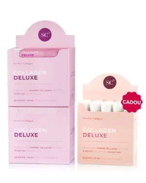 Flash Deluxe Shots - 2 cutii × Collagen Deluxe 20 Shots + Cadou Travel Pack 10 Shots