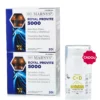 Flash Energie Fizică - 2 cutii × Royal Provite 5000 + Cadou Gel Vitamina C+D NORVITA