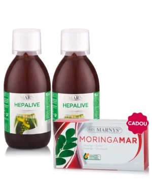 Flash Ficat & Metabolism - 2 sticle × Hepalive + Cadou Moringamar