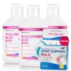 Flash Hidratare & Mobilitate - 3 sticle × Acid Hialuronic Lichid + Cadou Joint Support Max 10 fiole