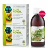 Flash Ritual Aloe - 2 cutii × Aloe Royal (Lăptișor + Aloe + 12 vitamine) + Cadou Suc de Aloe Vera 500ml