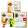 Pachet Duo Antioxidant C + E - 3 cutii × Vitamina C Lipozomală 1000 mg + Cadou Mar-Vitoil