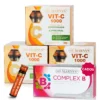 Pachet Energie Zilnică - 3 cutii × Vitamina C Lipozomală 1000 mg + Cadou Complex B