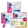 Pachet Energie de Toamnă - 3 cutii × Ferrobine Max (Fier + Zinc + Vitamine B) + Cadou Vitamina D 4000 UI