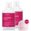 Pachet Menopauză - 2 sticle × Colagen Meno + Cadou Crema de Zi cu Retinol Deluxe